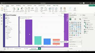 Create A Page For Users To Build Custom Charts in Power BI Part 1 [upl. by Aneladdam640]