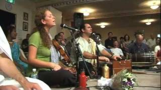 Kirtan Govinda Jaya Jaya w Jahnavi Harrison amp Gaura Vani at The Ashram Mount Eliza [upl. by Lindley]