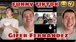 Part 1  Gifer Fernandez  Funny Reaction Tiktok Compilation  Try Not To Laugh 😂😂🤣 [upl. by Oinolopa]