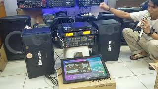 Paket karaoke speaker BMB 10 Inch BMB CS 450Ampli BMB Da 2000 pro bluetoothPlayer Geisler [upl. by Wilson]