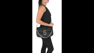 Marc Jacobs The Quilted Leather J Marc Large Shoulder Bag SKU 9922599 [upl. by Edia]