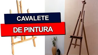 CAVALETE DE PINTURA Inspirações e dicas para comprar o modelo ideal para fazer a sua arte [upl. by Araminta]