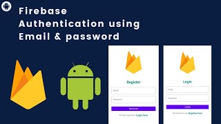 Firebase Authentication with Email and Password in Android Studio  Login amp Register Android Studio [upl. by Akinehs55]