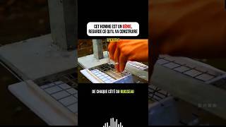 ingénierie talent shortvideo short building bridge concrete water construction miniature [upl. by Nitnert880]