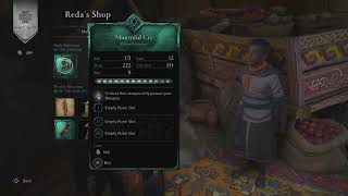 REDAS Daily Shop Selection MOURNFUL CRY HAMMER 29072022 ACValhalla [upl. by Ardell]