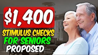 New 1400 Stimulus for LowIncome Seniors Proposed Will Payments Arrive in October 2024 [upl. by Belen166]