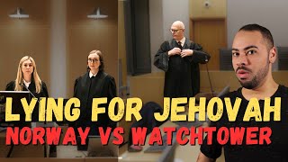 Jehovahs Witnesses Give Unreal Testimony In Norway Court [upl. by Nelly924]