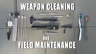 Rifle Care and Maintenance in the Field [upl. by Akemrehs]