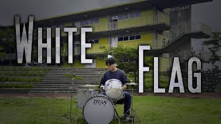 AUDICION RUGIDO UDG  NORMANDIE  WHITE FLAG  DRUM COVER [upl. by Atinod445]