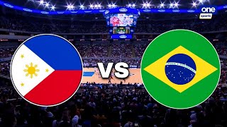 GILAS PILIPINAS VS BRAZIL SEMIS FIBA OQT [upl. by Deyas826]