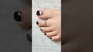 Best foot nail art at home pedicure toenailart footnailart toe nailart naildesigns foot art [upl. by Analram]