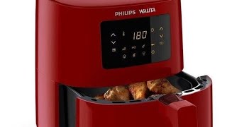 Fritadeira Elétrica Air Fryer Digital Série 3000 Philips Walita 41L [upl. by Ayifa]