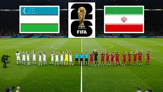 Uzbekistan vs Iran ● FIFA World Cup 2026 Qualification  21 November 2023 Gameplay [upl. by Ayiak]