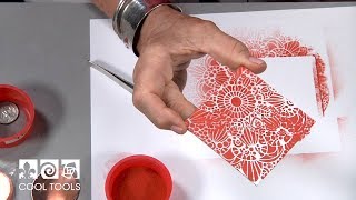 Cool Tools  Introduction to Enameling with Stencils by Jan Harrell [upl. by Aileen662]