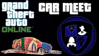 GTA V Online PS3 Car Meets  PS3 Online Players Car Meet 1 [upl. by Eenrahc829]