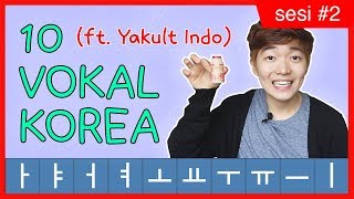 Huruf Vokal Dasar Bahasa Korea dalam 5 Menit  Pendasaran Hangeul 2 [upl. by Harned3]