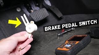 HOW TO REPLACE BRAKE PEDAL POSITION SENSOR ON CHEVY CHEVROLET BUICK GMC CADILLAC [upl. by Ttirrej993]