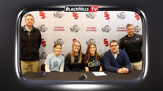 Hannah Killinger signs with Mount Marty University [upl. by Enalb]