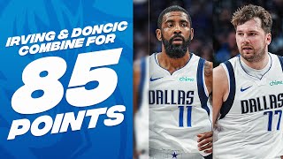 Kyrie Irving Drops SEASONHIGH amp Luka Doncic Drops A Huge DOUBLEDOUBLE 🔥 April 7 2024 [upl. by Suiradel]