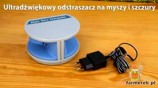 Sposób na myszy i szczury ultradźwiękowy Ultrasonic Attack Wave Pestrepeller LS–927 [upl. by Meade]