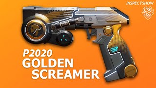 APEX LEGENDS P2020 Golden Screamer  Legendary Skin [upl. by Notlehs367]