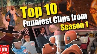 Top 10 Funniest Clips from Season 1 of Hummys VR Comedy [upl. by Ansela715]