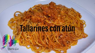 Tallarines con Atun en 10 MINUTOS [upl. by Chester]