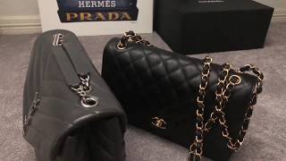 YSL LouLou Bag ReviewWhat Fits [upl. by Annahael]