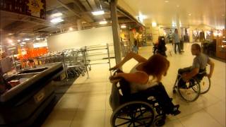 Obstacles en fauteuil roulant [upl. by Dwayne]