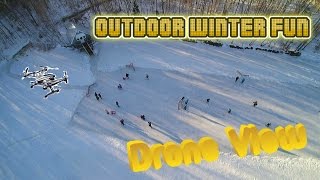 Drone footage Outdoor Skating  Grand Barachois [upl. by Sunda454]