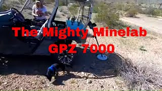 Minelab GPZ 7000 Quick Go Over [upl. by Perl597]