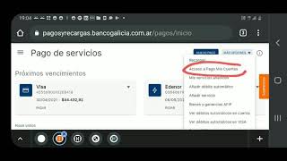 Acceder  Ingresar a pagomiscuentas desde homebanking Banco Galicia [upl. by Alexia717]