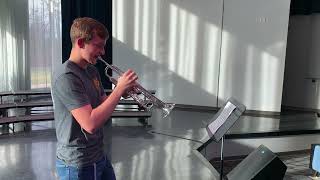 Music Audition  Trumpet [upl. by Neddy]