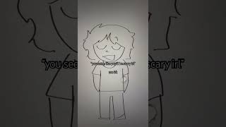 trust i am NOT scary lmao fypシ゚viral art artdrawing funny invaderzim [upl. by Bradman]