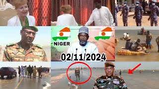 Labaran Hausa 02112024 Niger🇳🇪 jamian Duwan Sun Kama yan iska Masu Safarar kayan Laifi kwaya [upl. by Droffats]