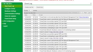 How to install and config PowerChute Network Shutdown 42 on ESXi 6 [upl. by Gnivre]