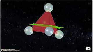 Cuadrícula de la vida  tetraedro  Geometría Sagrada [upl. by Delia434]