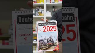 Wandkalender 2025 für Modell und Eisenbahnfreunde shorts [upl. by Ert]