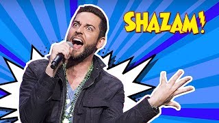 ZACHARY LEVI SHAZAM SINGING REAL VOICE [upl. by Gwendolin]