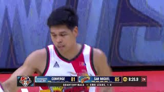 San Miguel bench hits 102 run vs Converge 😤  PBA Season 49 Governors Cup [upl. by Assertal]