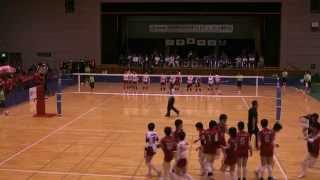 2011 北東北インターハイ 決勝 東九州龍谷－古川学園 第1・2・4セット [upl. by Farlie]