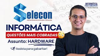 50 Questões SELECON  Hardware Parte 2  Informática Professor Danilo Vilanova opior selecon pmse [upl. by Tremayne687]