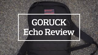 GORUCK Echo Backpack Review from a 62quot Person [upl. by Nosdivad372]