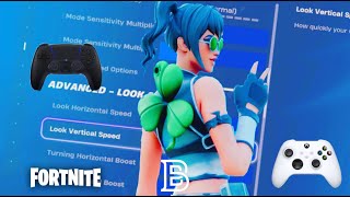 100 ACCURACY 🎯  Best AIMBOT Controller Settings 🎮 Fortnite Chapter 5 Season 4 XBOXPS5PC [upl. by Zerelda]