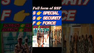 🤷ssf 🧟special security force 💫fullform armyofficer dengerous Tunnusir15Myoutube ota [upl. by Fahy95]