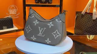 Louis Vuitton Bagatelle Bicolor Monogram Empreinte Leather [upl. by Alyks845]