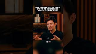 Why Telegrams Pavel Durov Said NO to Congress and Mossad  A Bold Move shorts [upl. by Pearse]