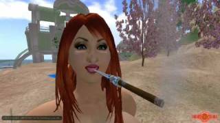 Jenni Smokes 28 CIGARS [upl. by Azral465]