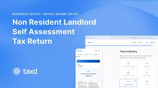 SA109 Non Resident Landlord UK Tax Return [upl. by Geiss639]