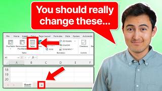 Change These 10 Settings Before You Use Excel Again [upl. by Nairolf]